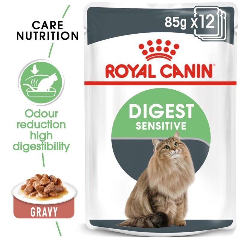 Royal Canin Digest Sensitive Kattamatur Digest Sensitive blaut 12x85gr - Image 1
