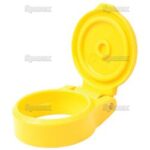 Hetta á glussatengi plast gult s.112750