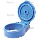 Hetta á glussatengi plast blá s.112749