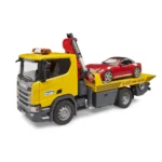 Scania Super 560R með sportbíl - Image 4