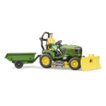JohnDeer Sláttutraktor m/Kall+vagn