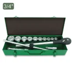 Topplyklasett 3/4" 14 stk Toptul