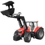 Massey Ferguson 7624 með skóflu