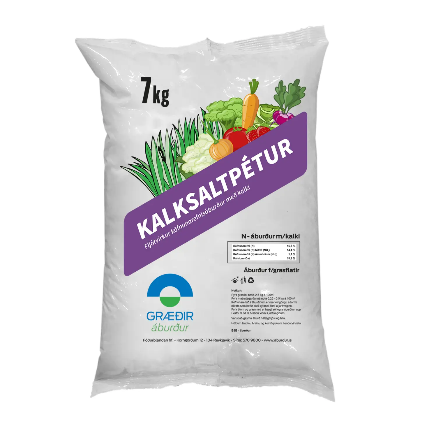 kalksaltpetur_7kg Kalksaltpétur 7 kg - Image 1